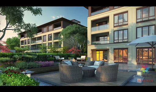 河南地产动画制作|三维动画制作|中天留香园