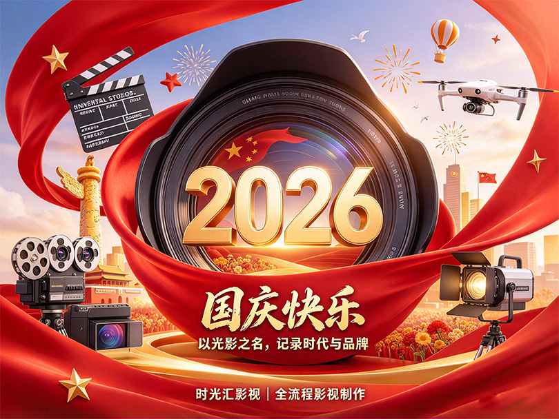 2026十一长假开启！用好假期窗口，时光汇影视助力企业定格品牌高光